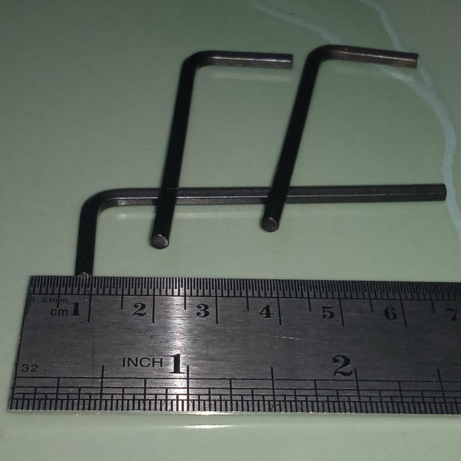 KUNCI L3 HITAM / KUNCI L 3 HITAM UNTUK BAUT L M4 / BAUT 7