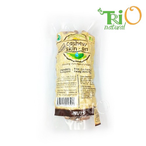 

Trio Natural Cashew Skin - On Roasted 225 gram