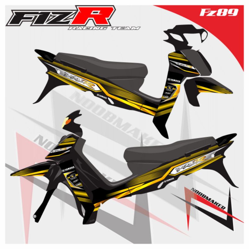 FZ 89 DECAL STICKER YAMAHA FIZ R