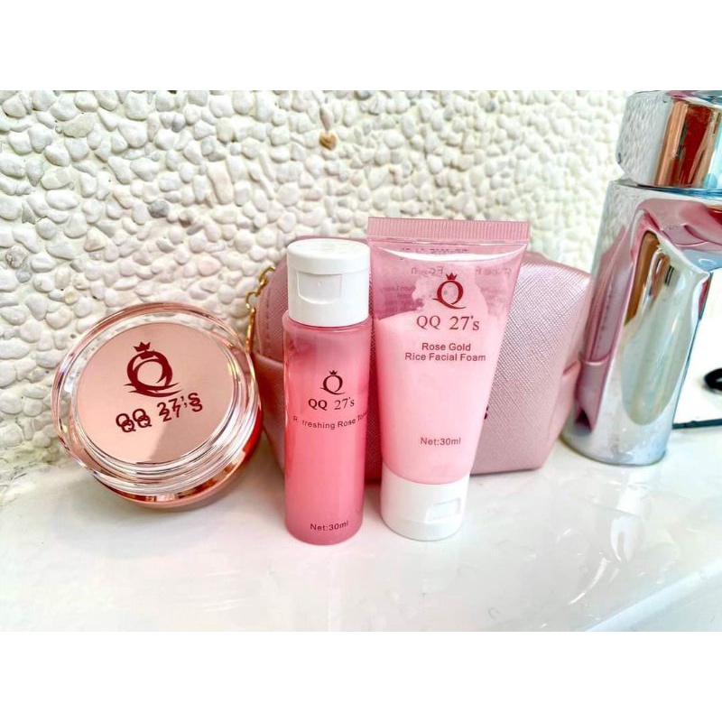QQ 27'S TRAVEL SET LADY CREAM & ACNE CREAM