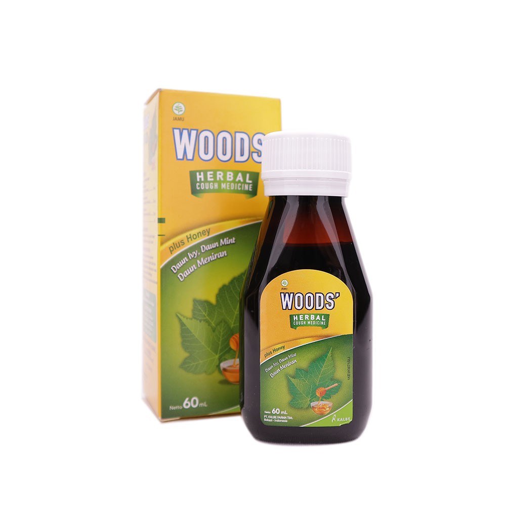 WOODS' Naturals Plus Honey 60 ml / Wood's / Wood's / Sirup Obat Batuk Herbal