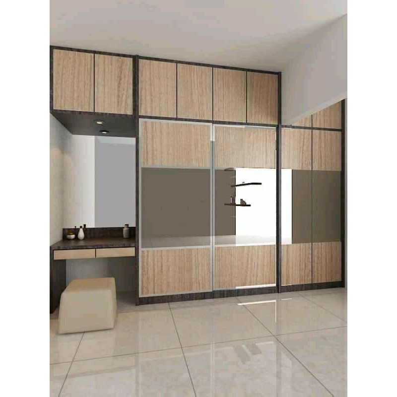 Kitchen set HPL/Kitchen set minimalis/Lemari Dapur/Kamar set