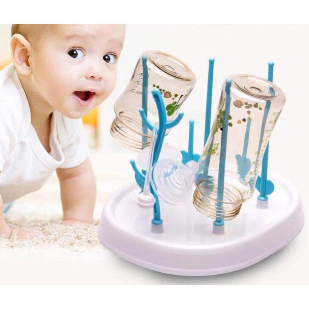 LID015 - Baby Bottle Drying Rack (Rak Pengering Botol Bayi)