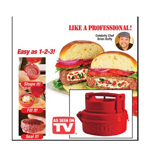 DT.Shop.Medan burger maker / alat cetakan burger / Stufz Stuffed