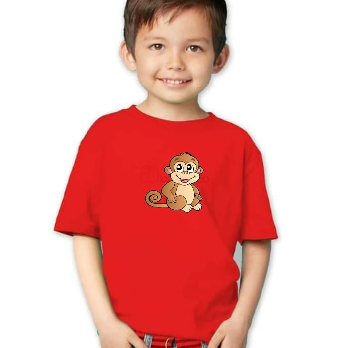 kaos anak monkey / kaos anak / KATUN 24S