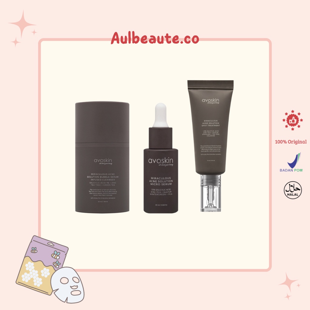 Avoskin Miraculous Acne Solution Series