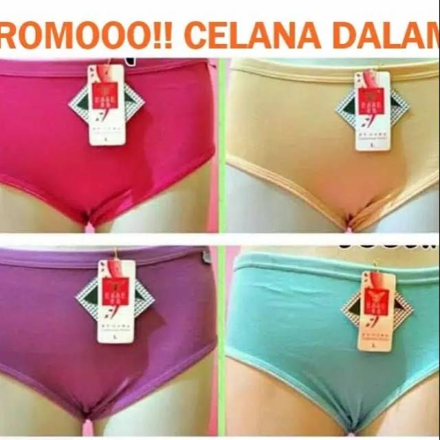 PROMO CD CELANA DALAM WANITA MURAH POLOS BAGUS ADEM #E01