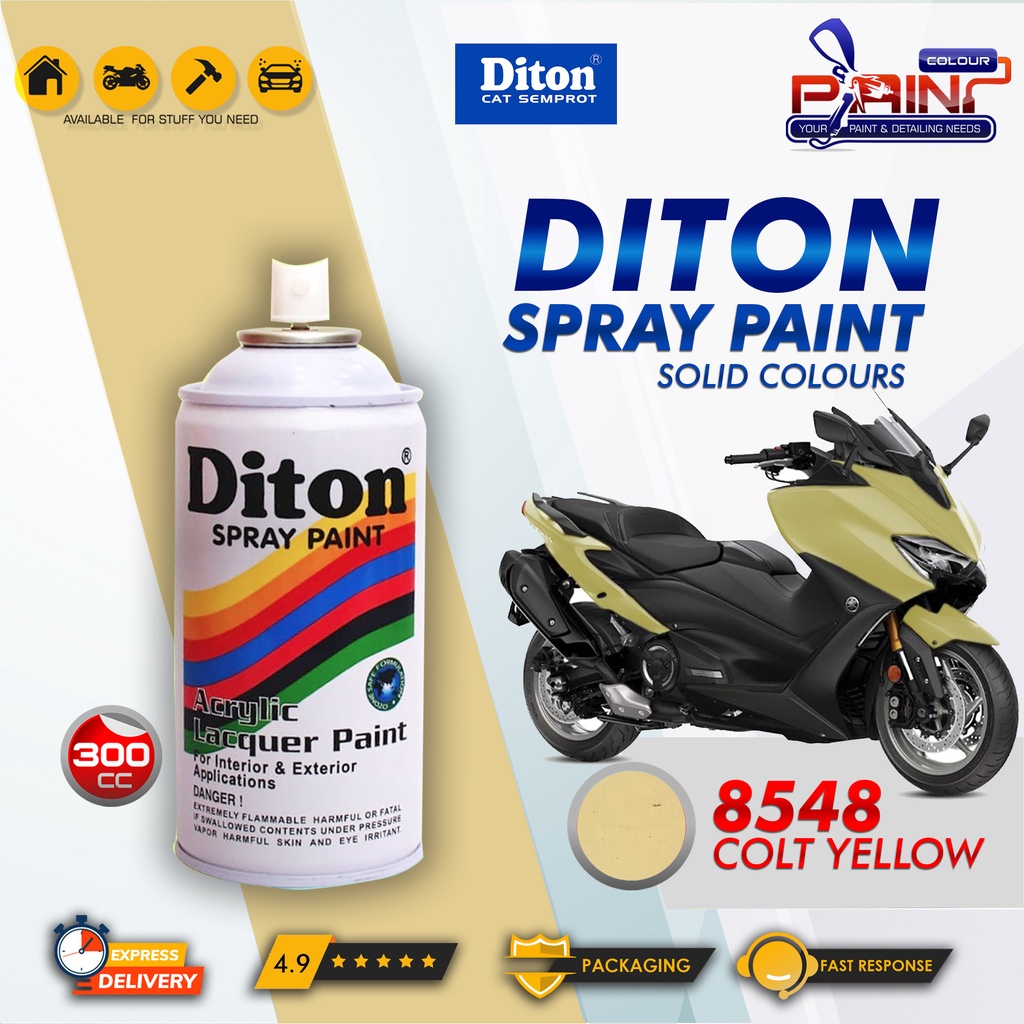 Diton 8548 Colt Yellow Cat Semprot/Pylox/Samurai Motor/Helm/Gundam