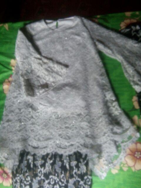 Couple Pinkan Silver/brukat/batik/kebaya