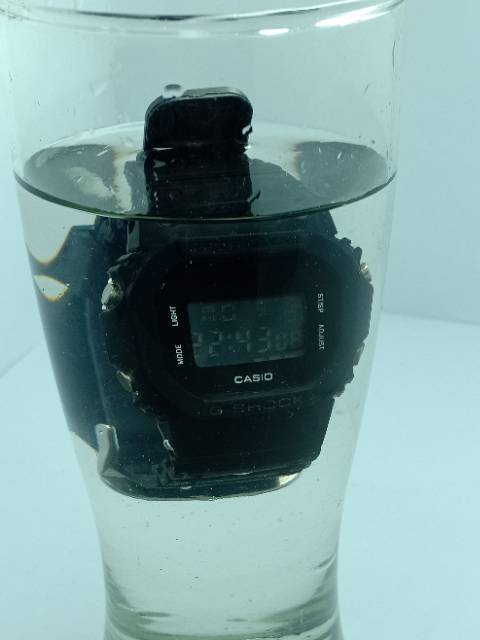 JAM TANGAN G SHOCK GLS 5600 HITAM TAHAN AIR