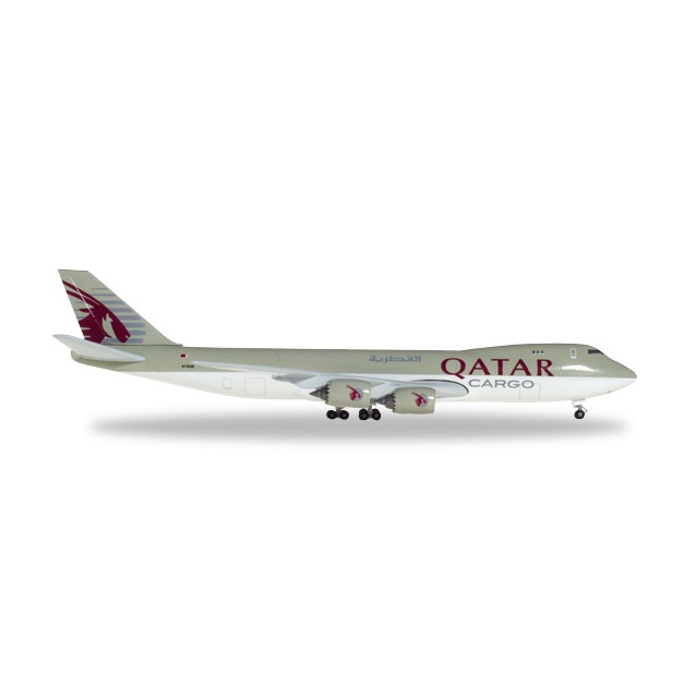 Herpa Qatar Airways Cargo Boeing 747-8F 1/500 H531993 Diecast