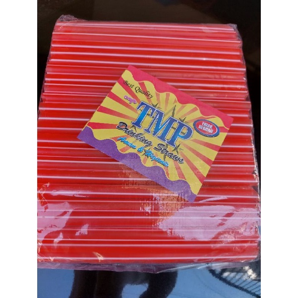 sedotan boba warna 8mm non steril