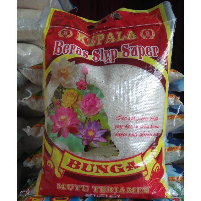 

Beras Kepala SLYP Super Cap Bunga 5 Kg