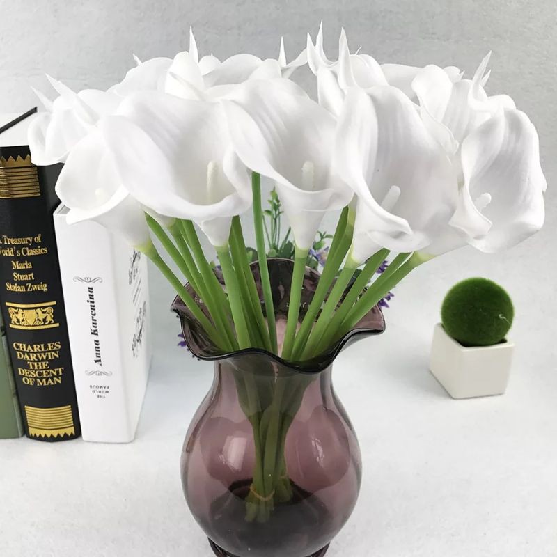 Bunga calla lily artificial flower bunga hias