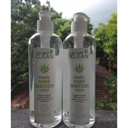 Hand Sanitizer Spray / Gel Secret Clean refill / isi ulang 500ml