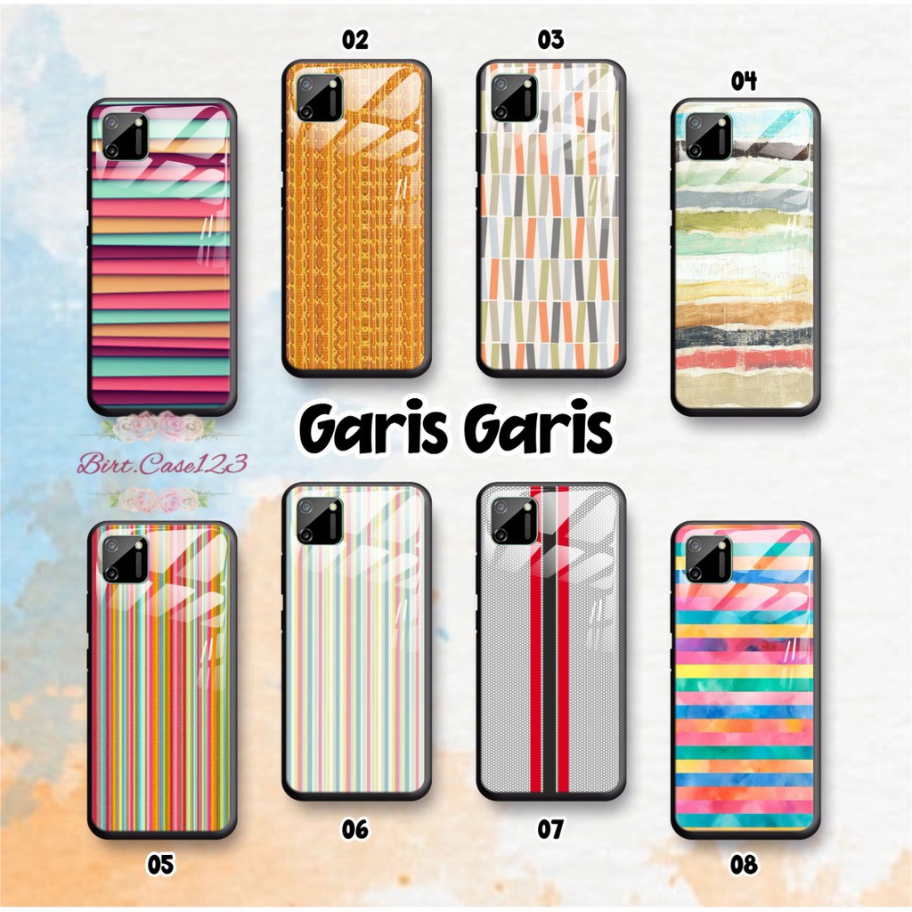 Softcase back case glass kaca GARIS Samsung G530 A6+ A7 2018 A10S A10 A20S A01 M01 A2 CORE BC2464