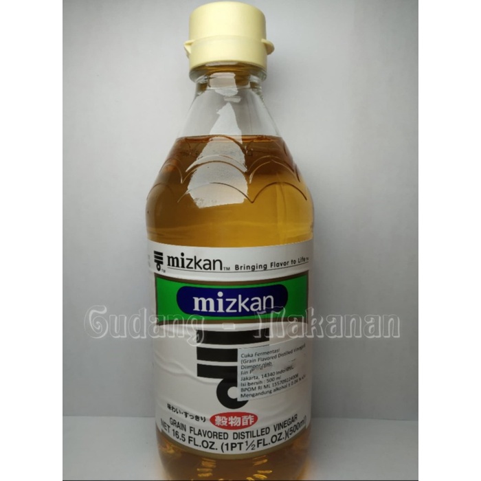 

Mizkan Kokumotsu Vinegar / Cuka Sushi Jepang / Rice Vinegar 500Ml 006