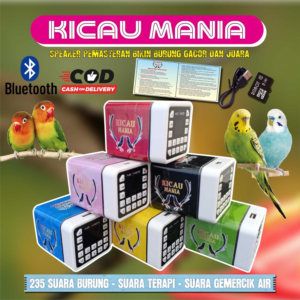 SPEAKER PEMASTERAN BURUNG TERMURAH TERLENGKAP SERI BARU ADVANCE R1