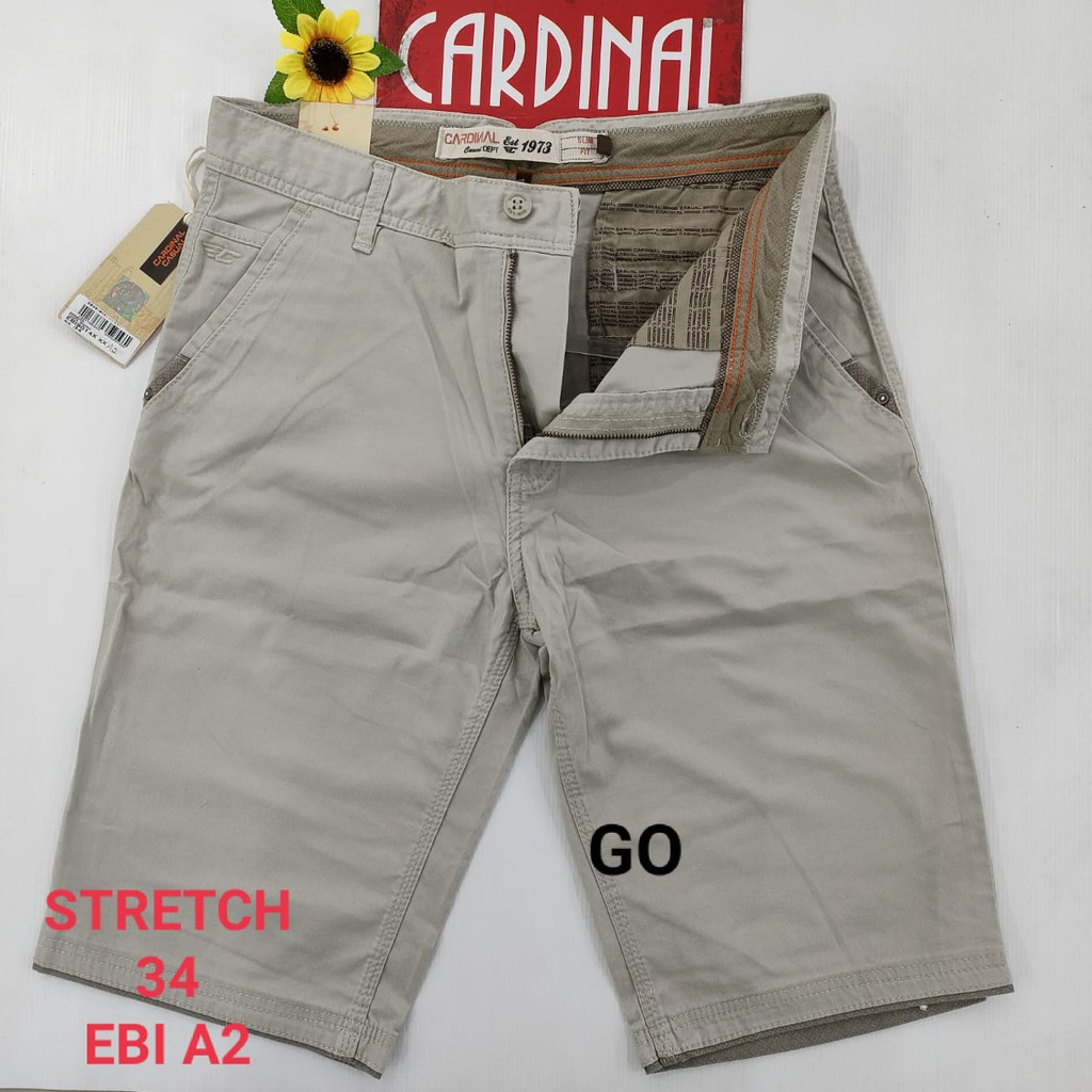 gof 34C CELANA POCKETS PENDEK Celana Chino Pria Celana Santai Fashion Laki Masa Kini