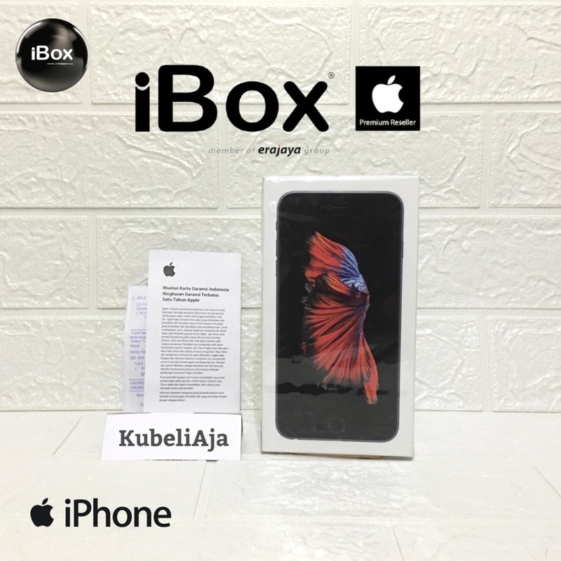 iPhone 6S plus 32GB Resmi IBox fullset anti blokir IMEI