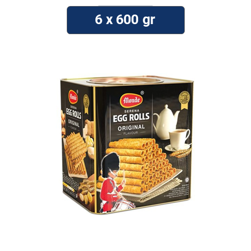Monde Serena Egg Roll Original 600 gr x 6 (1 Karton)