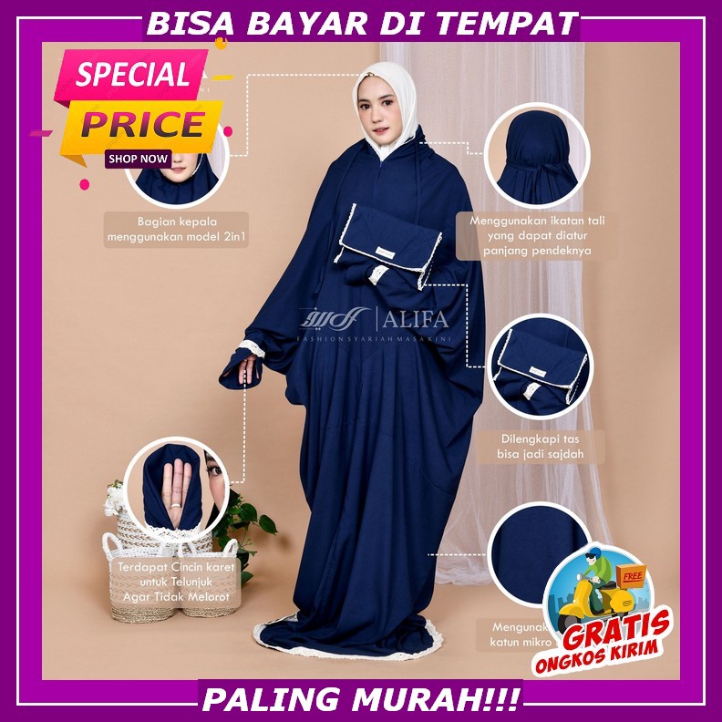 Mukena Dewasa Adem Lebaran 2022 Bali Cod Terbaru Remaja Kekinian Trendy Mokena Rukoh Lembut Mukenah 