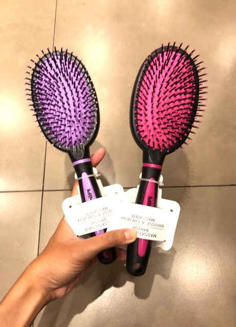 Massage Hair Brush Miniso Sisir Rambut