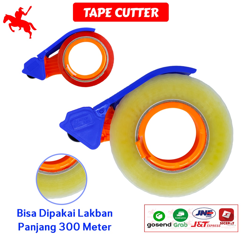 

Lakban OPP Tape / Lakban Bening KSATRIA Tape 100 Yard (1 Dus)