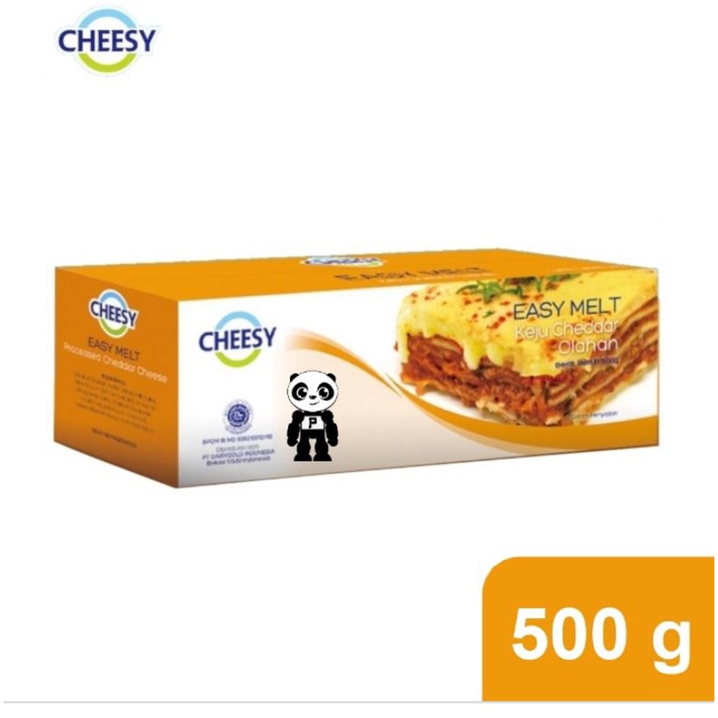 

keju /chessy easy melt cheddar cheese 500gr