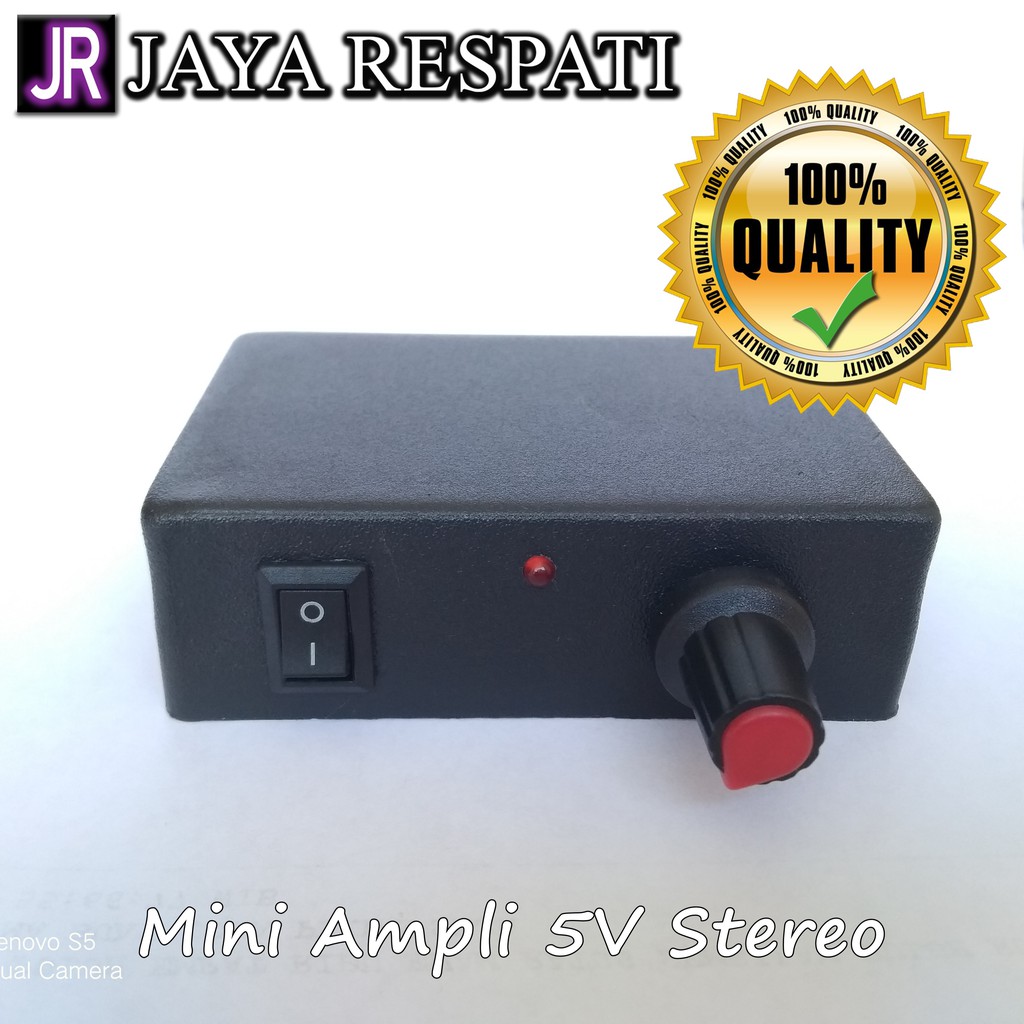 Power Amplifier Mini 5V Stereo Rakitan (ampli mini portable)