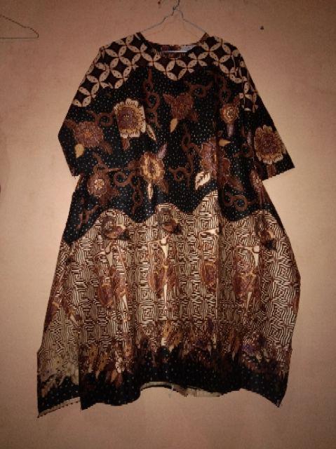 Tunik Lengan Serut Tunik Batik Wayang Tunik Muslimah Tunik Batik Hijab Tunik Batik Kekinian