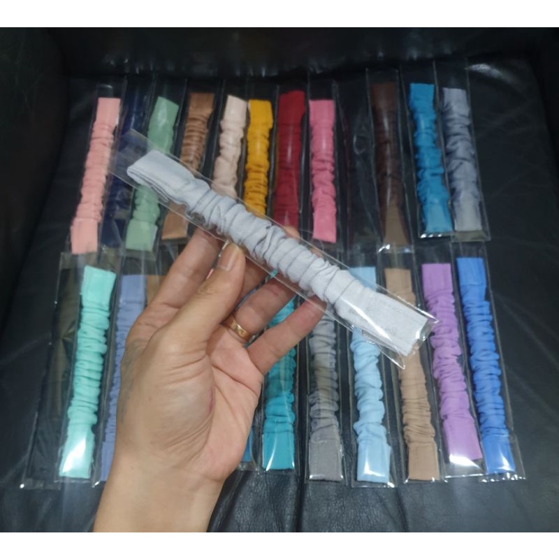 KEMASAN PLASTIK SATUAN KAIN MASKER KONEKTOR / PENGAIT MASKER KAIN