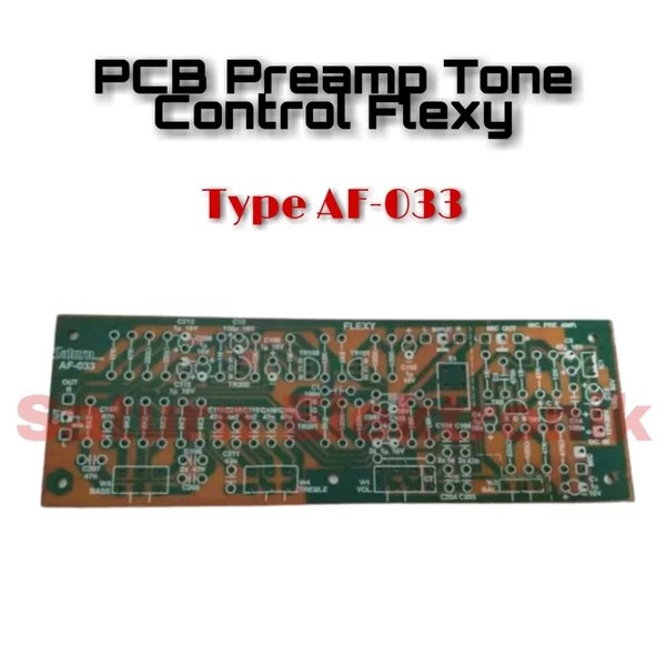 PCB Flexy Preamp Tone Control AF-033