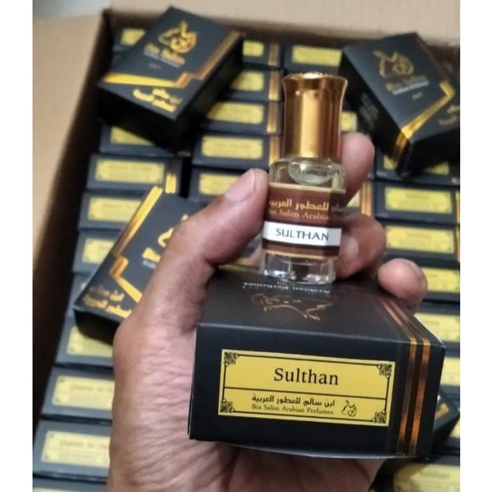 parfum sholat - arabian parfum BIN SALIM 6 ml - aroma soft - parfum arab non alkohol