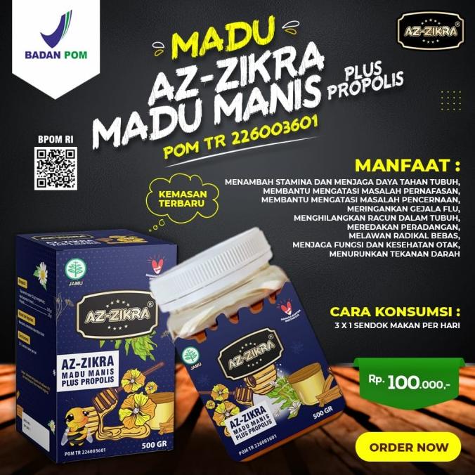 

[COD] MADU AZZIKRA 500GR - MADU HERBAL & MADU HUTAN ORIGINAL [COD]