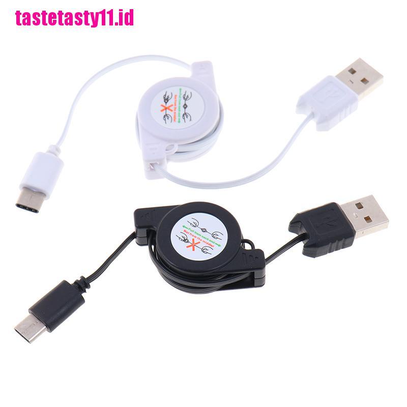 Kabel data / charger usb Tipe c 3.1 Retractable