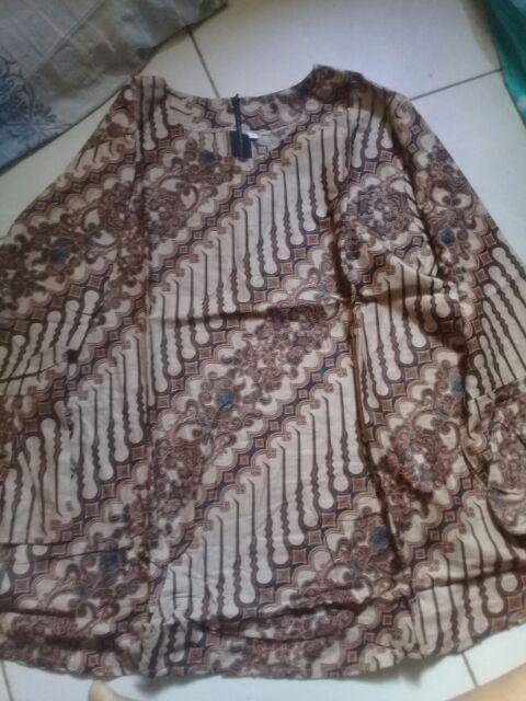 Atasan Batik Dolby Dolbi Dobby Doby Tenun Sutra Tulis Halus Katun Atbm Baron ,sarombit Atasan