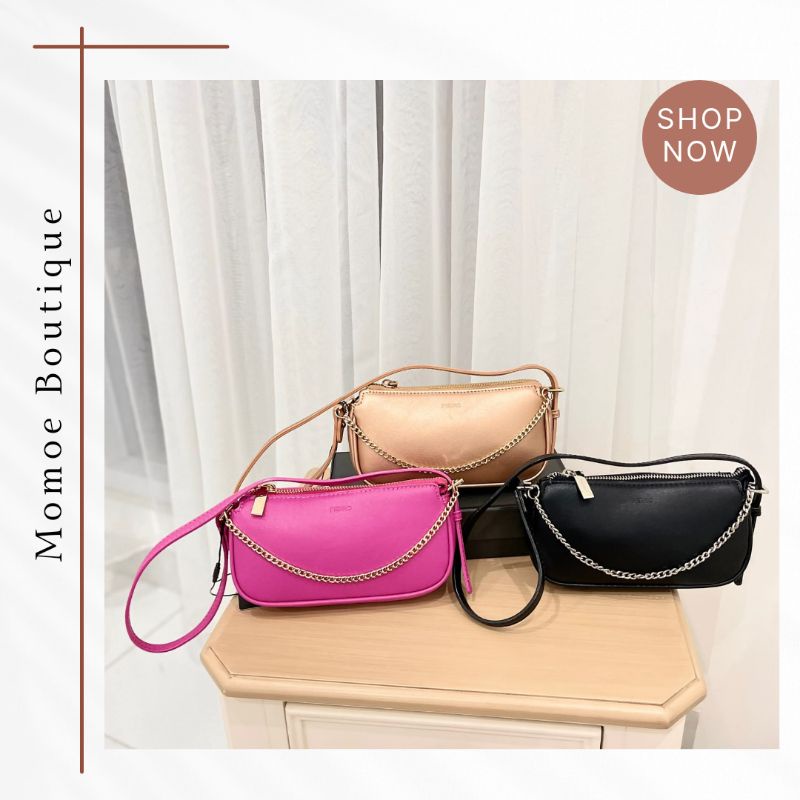 P576 Tas Bahu Rantai Pedro Chain Shoulder Bag
