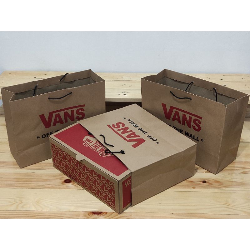 paperbag vans - paper bag vans - pembungkus kado - totebag vans - tote bag kado