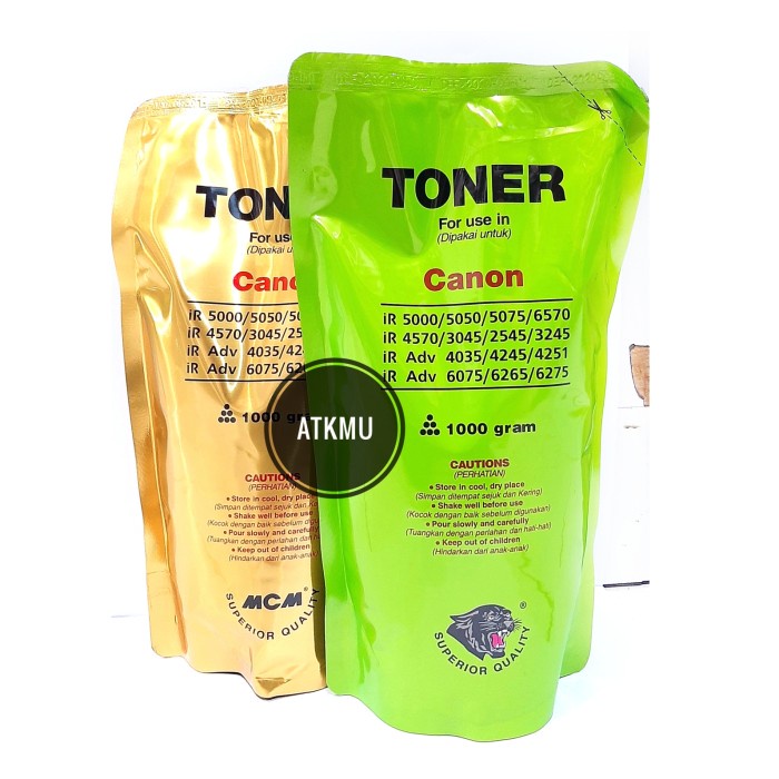 

Termurah Toner Black Panther & Mcm Gold Canon Ir 5000 Tinta Mesin Fotocopy 1 Kg