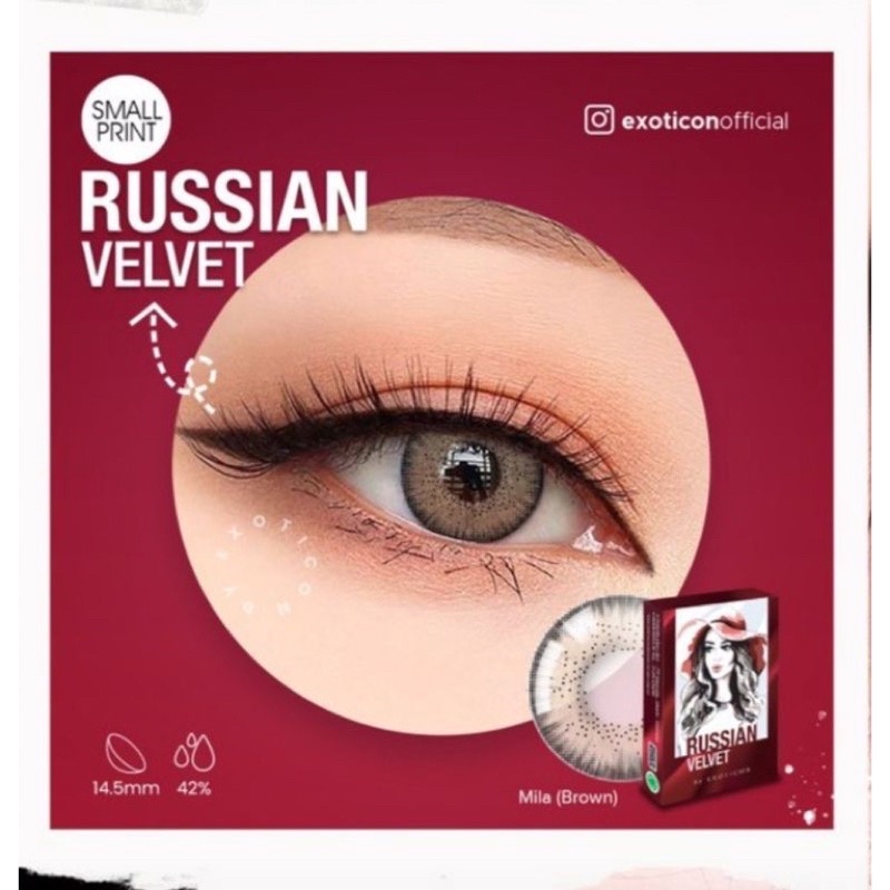 SOFTLENS X2 RUSSIAN VELVET BY EXOTICON NORMAL