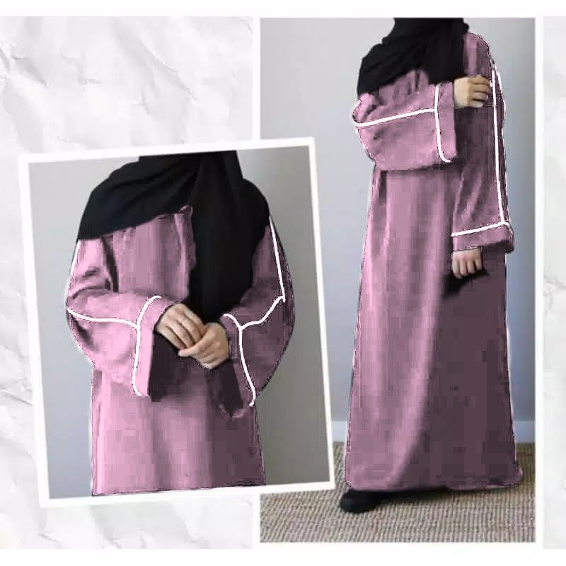 Abaya pakistan gamis arab-moscrepe