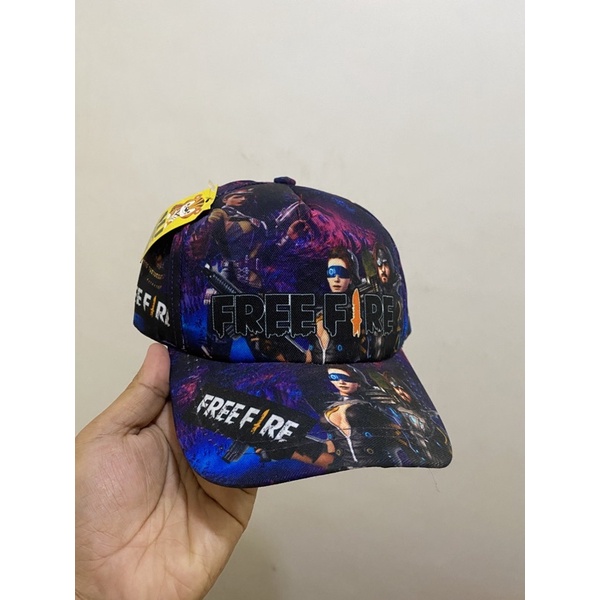 topi anak FF FREE FIRE KIDS