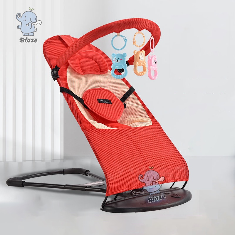 BIAZE Bouncher Bayi Kursi Ayunan Bayi Lipat Berkualitas Baby Bouncer Infant Seat Tempat Tidur Bayi Goyang