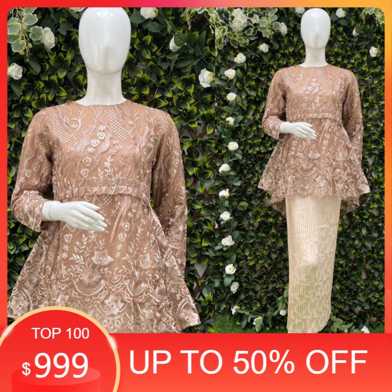 Promo % kebaya Modern Ocean / kebaya Pesta / kebaya Remaja / kebaya Wisuda / kebaya Couple / kebaya 