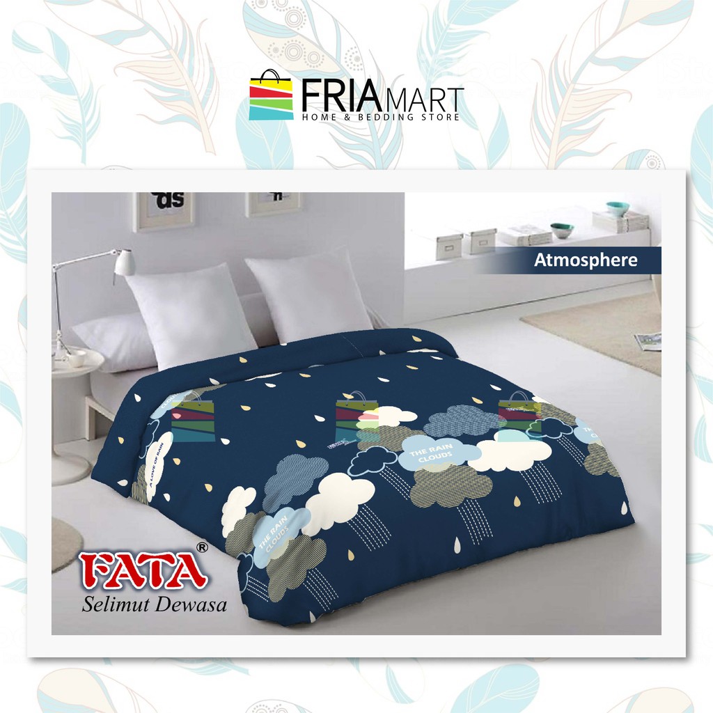FATA Selimut Bulu 200x200 JUMBO Motif Dewasa Minimalis Murah bagian ke-2 FRIAmart-ATMOSPHERE