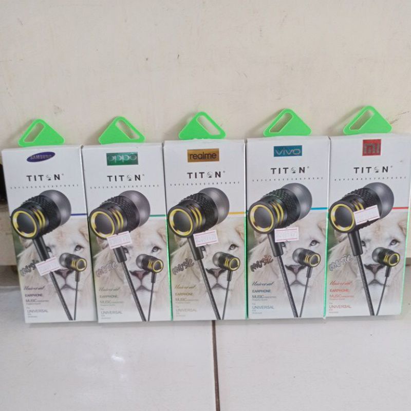 HEADSET LION BRANDED TITON