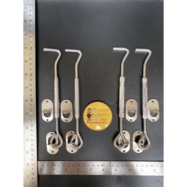 Hak Angin / Hak Angin Jendela / Window Hook / Penyangga Jendela / Penahan Jendela / Pengait Jendela 