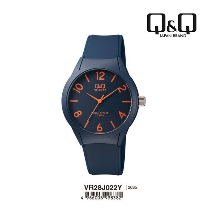 Jam Tangan Unisex Q&amp;Q QnQ QQ Asli Ori Original VR28 VR28J VR 28