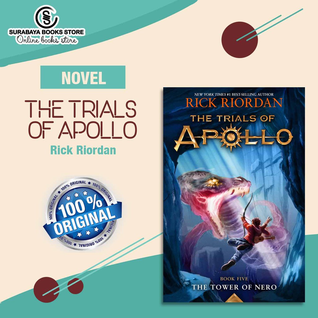 Jual Trials Of Apollo The Burning Maze The Tyrant`s Tomb The Tower Of